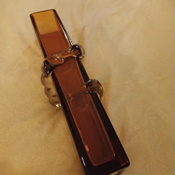 Vintage glass vase - Picture 8 of 11